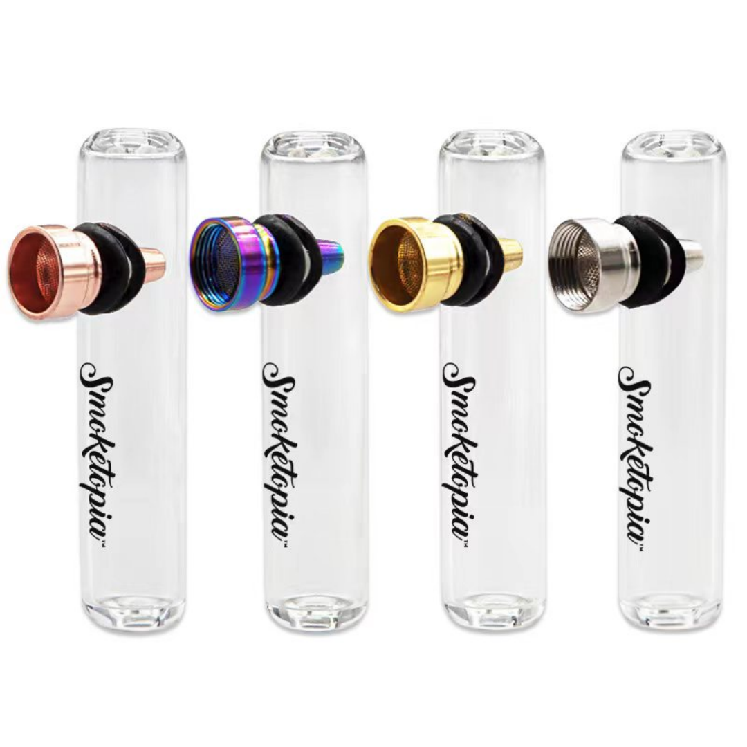 Glass Pipe 9.3CM Smoking Pipe