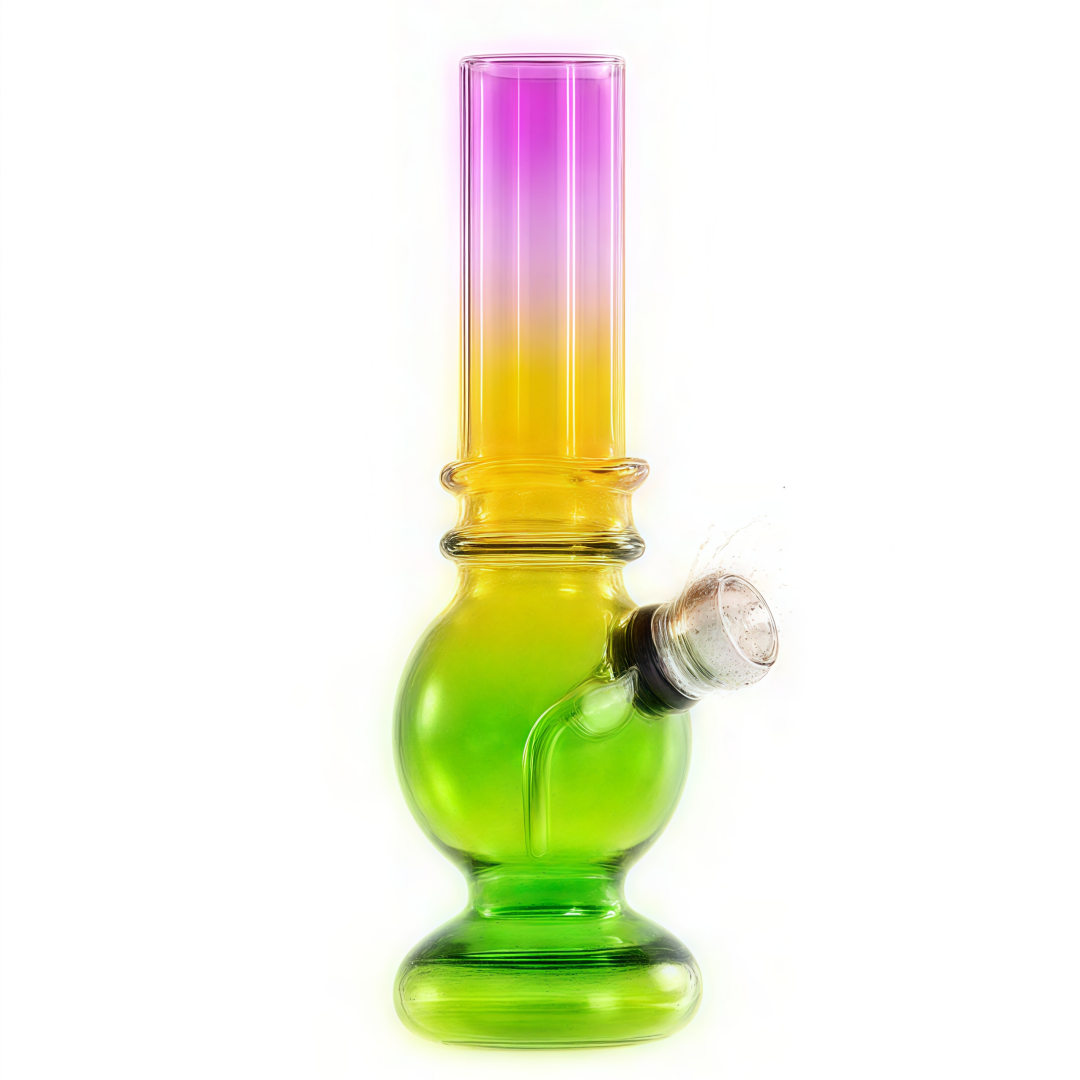 Glass Hookah Tricolor 150MM Smoking Pipe