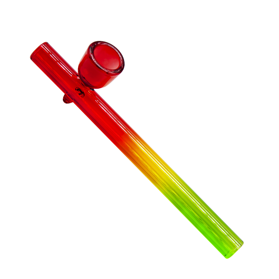 Trumpet Pipe Colorful Glass Smoking Pipe
