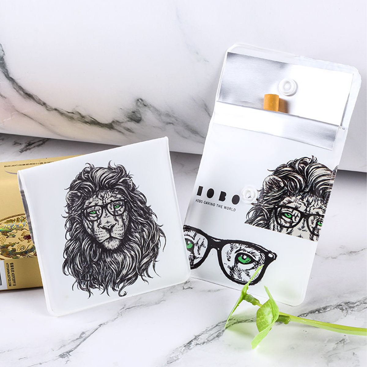 High Temperature Resistant Mini Portable Pocket Ashtray