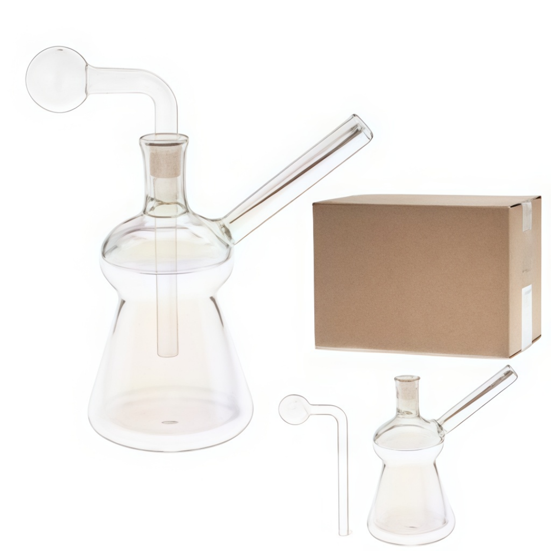Portable Mini Glass Bong WaterPipe