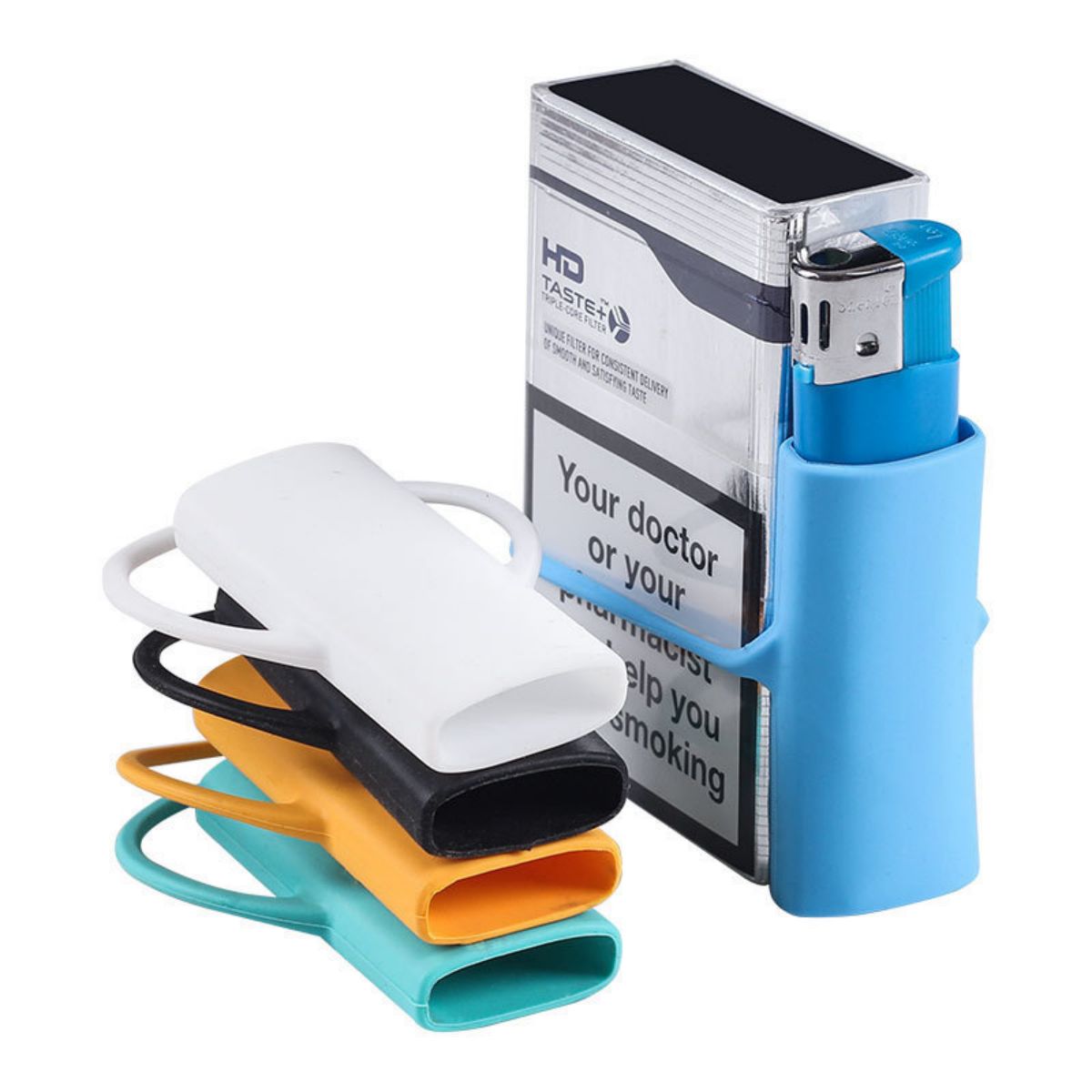 Safety Silicone Lighter Protective Cover