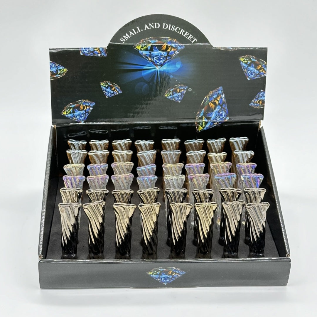 Glass Tips Thread Colorful