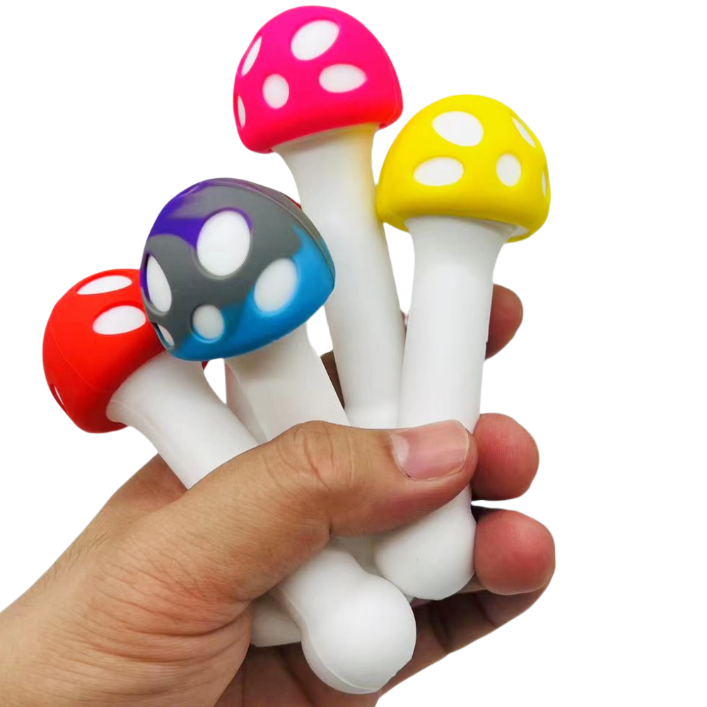 SIicone Mushroom Nectar Collectar with Tidying