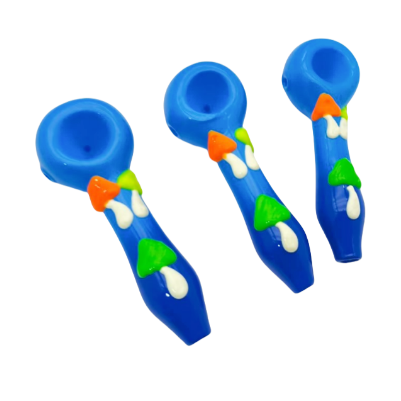 Mushroom Glass Hand Pipe