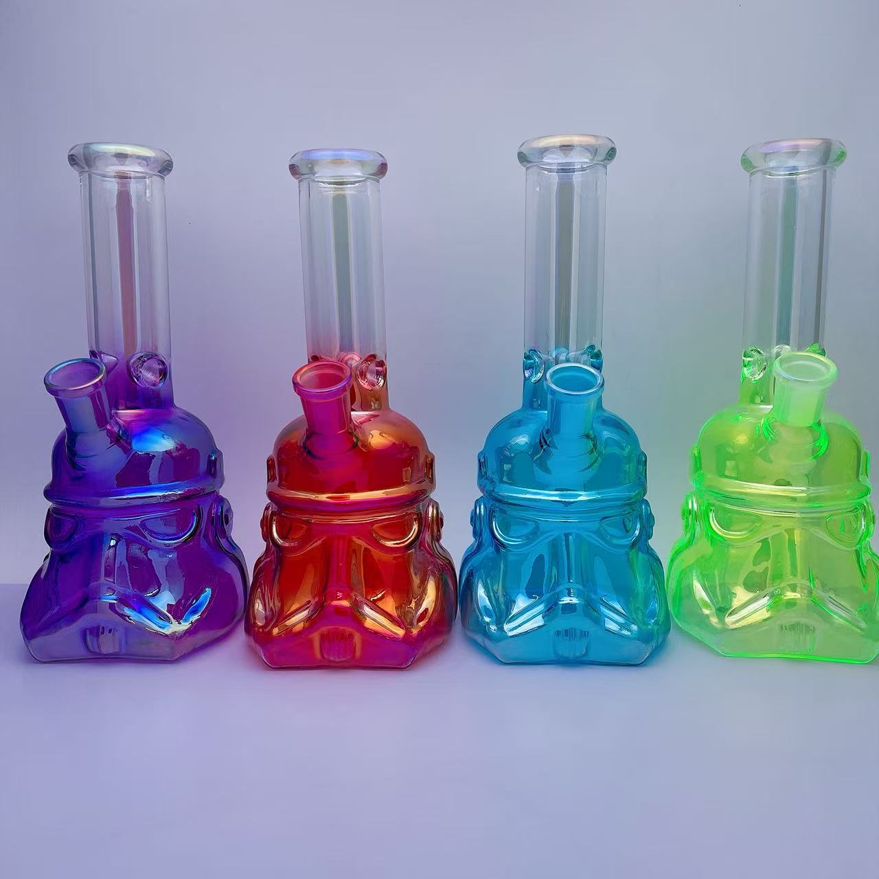 Soldier Water Glass Bong