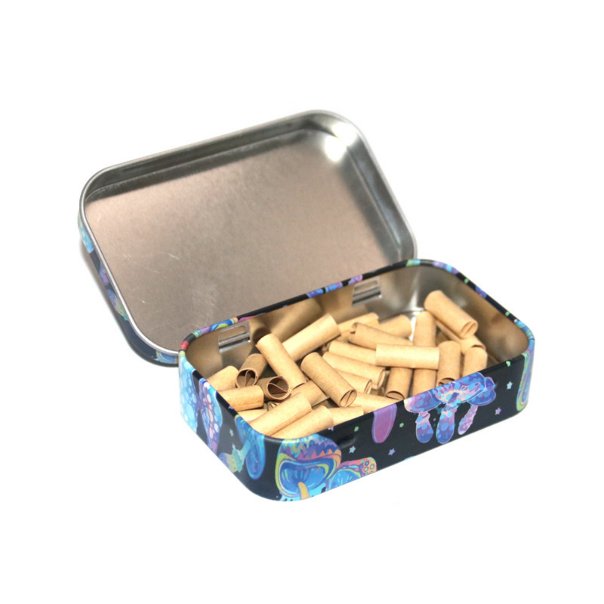Tinplate Printed Marijuana and Tobacco Storage Case