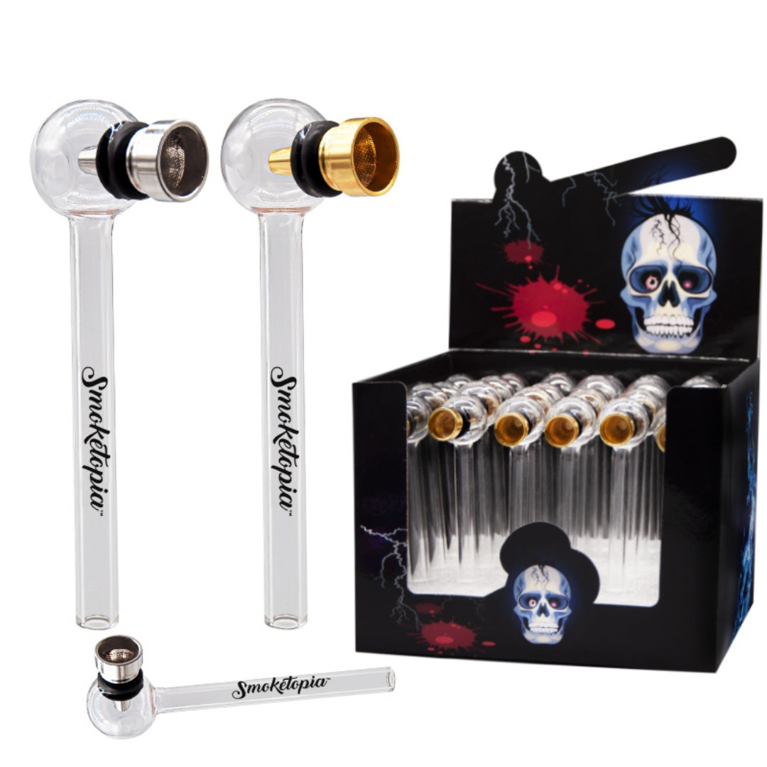GLASS PIPE SMOKING PIPE