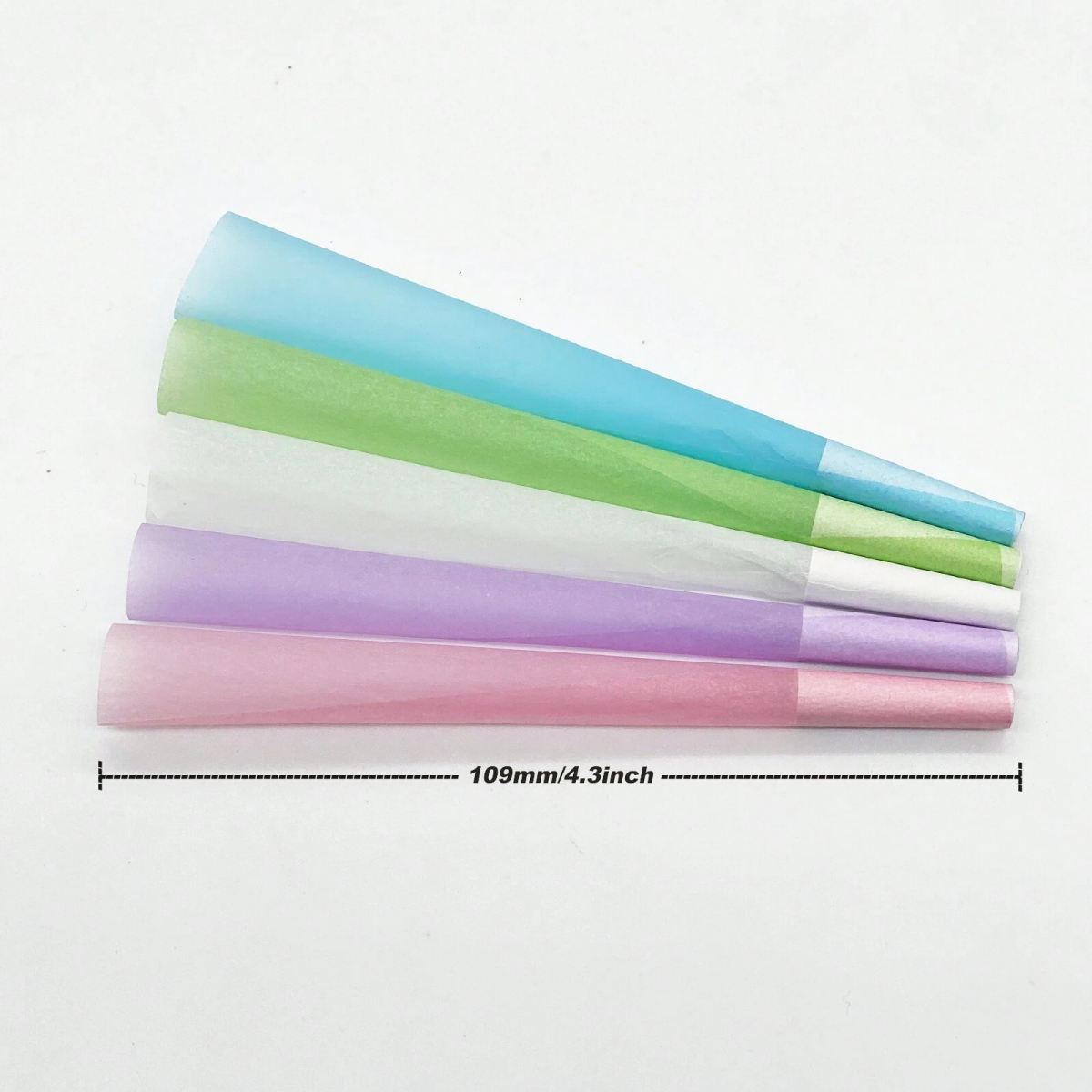 50 Pcs/Jar Pre-Rolled Cones Without Printing