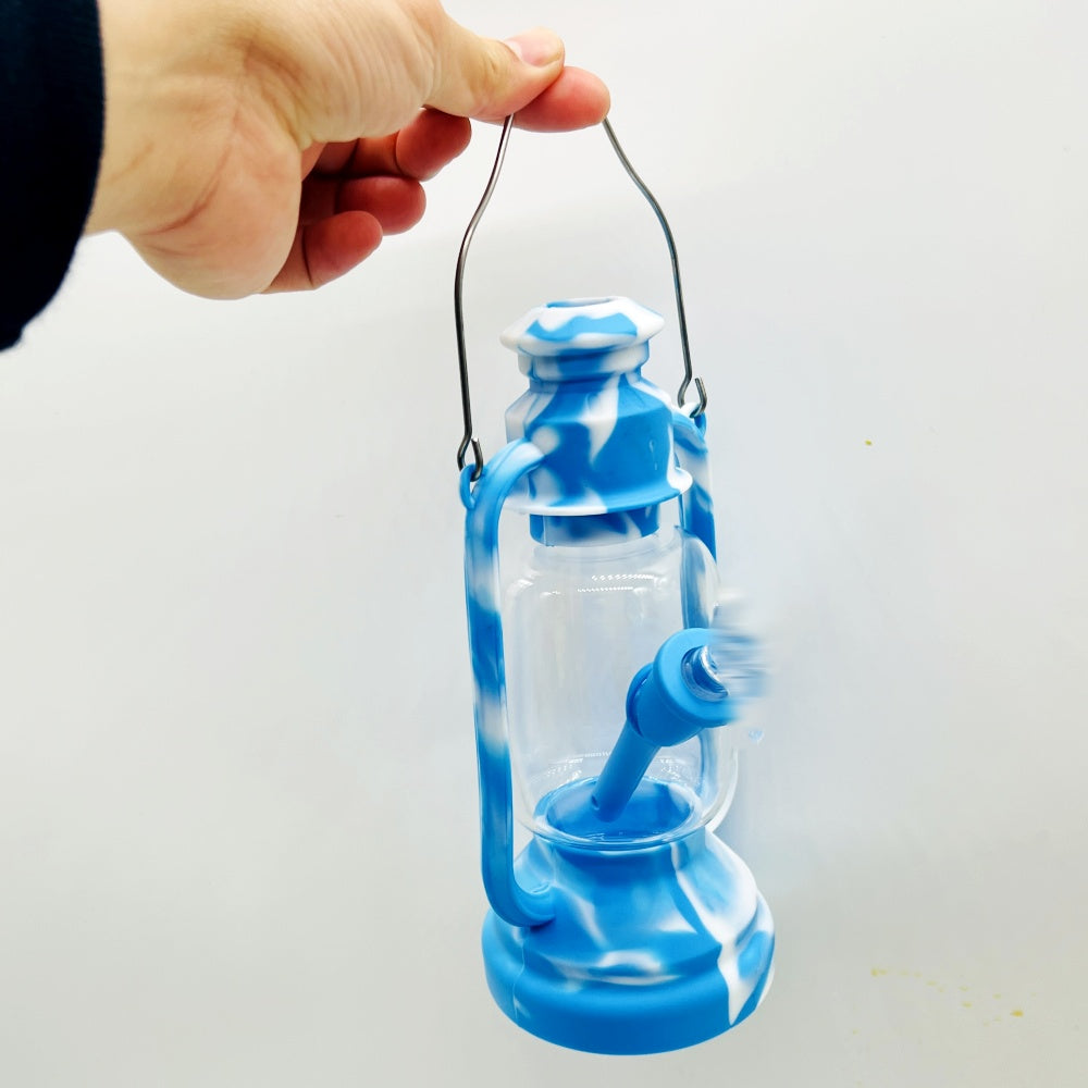Kerosene Lamp Silicone Hookah Portable Bong