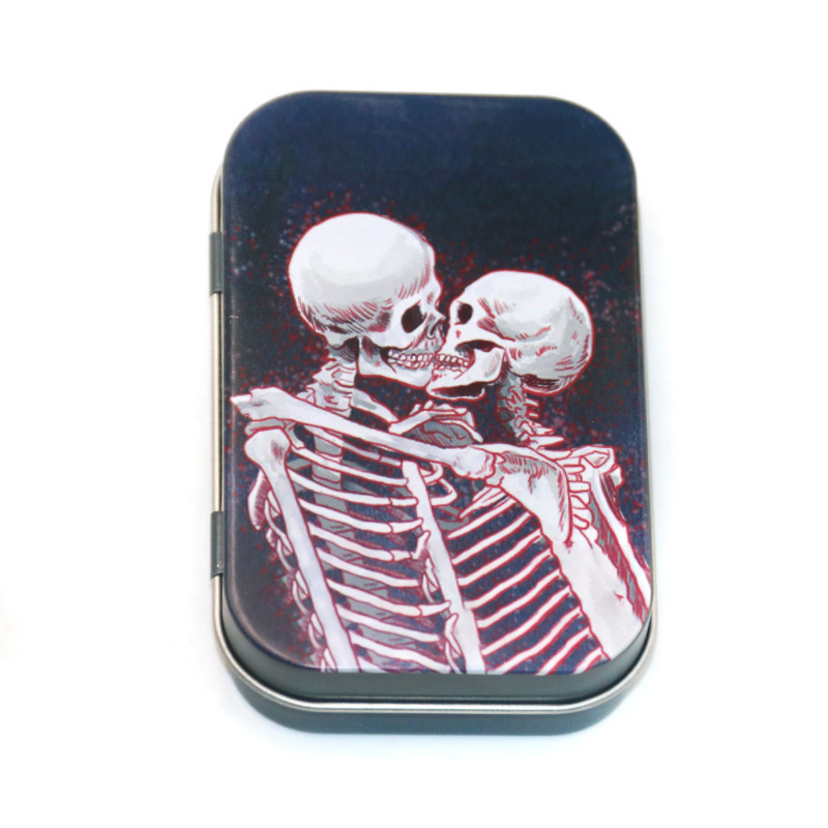 Tinplate Printed Marijuana and Tobacco Storage Case