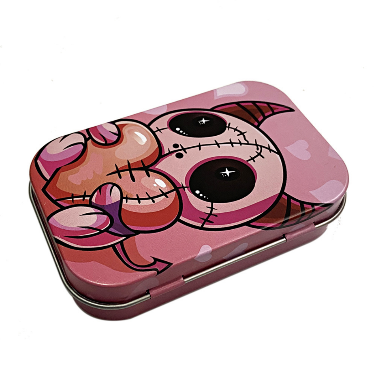 Tinplate Printed Marijuana and Tobacco Storage Case