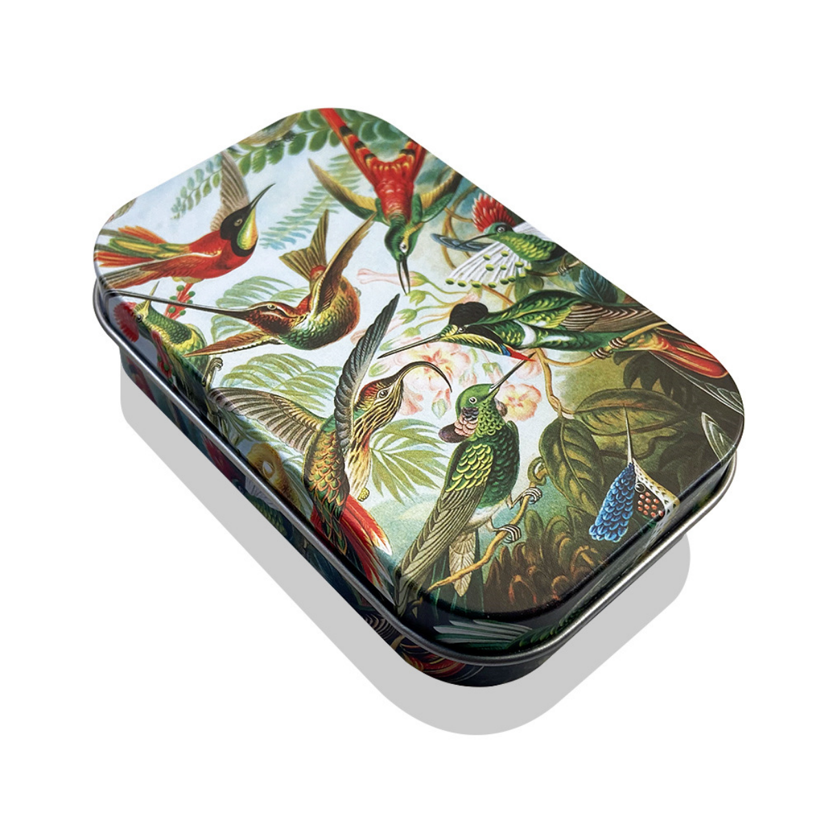 Tinplate Printed Marijuana and Tobacco Storage Case