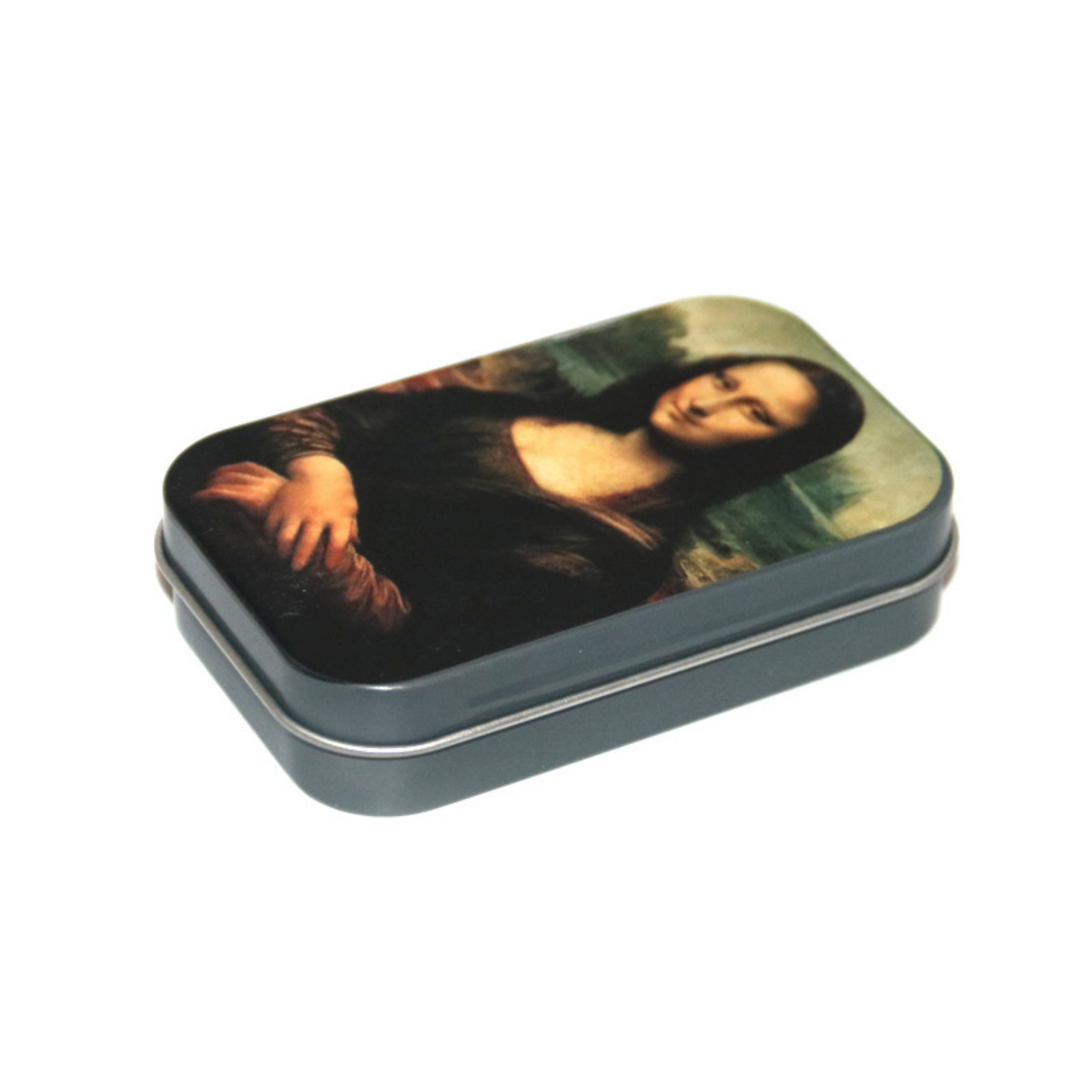 Tinplate Printed Marijuana and Tobacco Storage Case