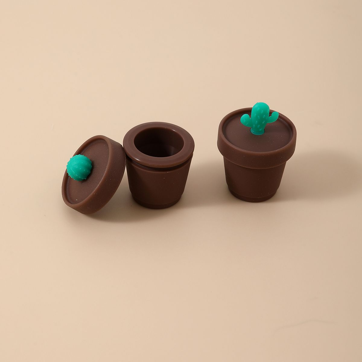 Safe Silicone Unique Shape Essential Oil Storage Cases