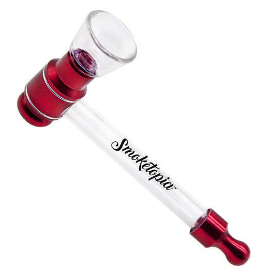 Mixed Color Glass Smoking Pipe