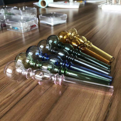 Glass Pipe 14CM Oil Burner Bubble