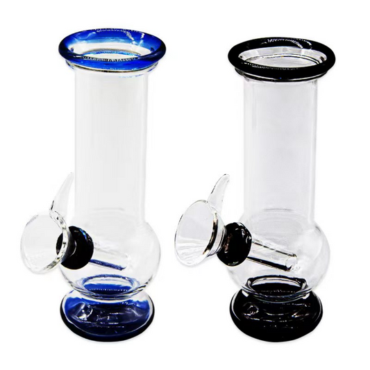 Mini Bong 12cm Glass Smoking Water Pipe