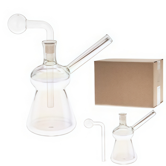 Portable Mini Glass Bong WaterPipe