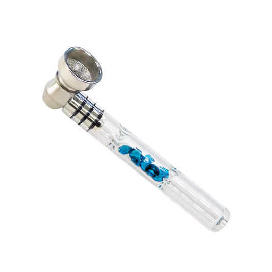 GALSS PIPE with Diamonds
