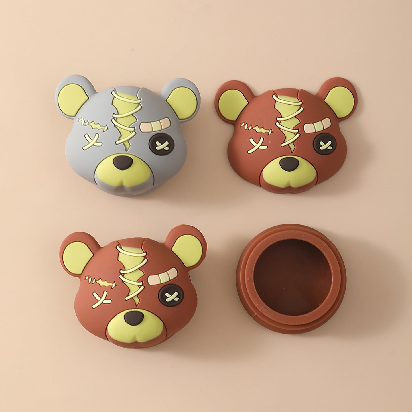 Safe Silicone Unique Shape Essential Oil Storage Cases