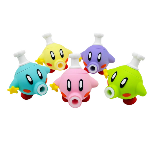 Star Kirby Pot Silicone Bong