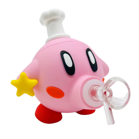 Star Kirby Pot Silicone Bong