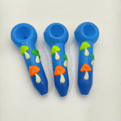 Mushroom Glass Hand Pipe