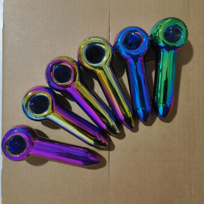 Rainbow Glass Smoking Pipe