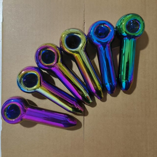 Rainbow Glass Smoking Pipe