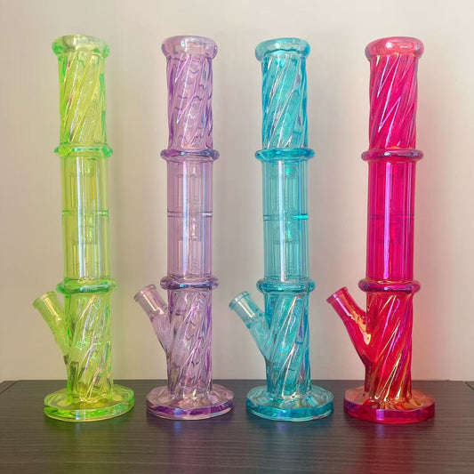 Height 40cm-15.75inch Glass Bong Smoke Shop Distributor One Stop Wholesaler Smoking Accessories Glass Bong