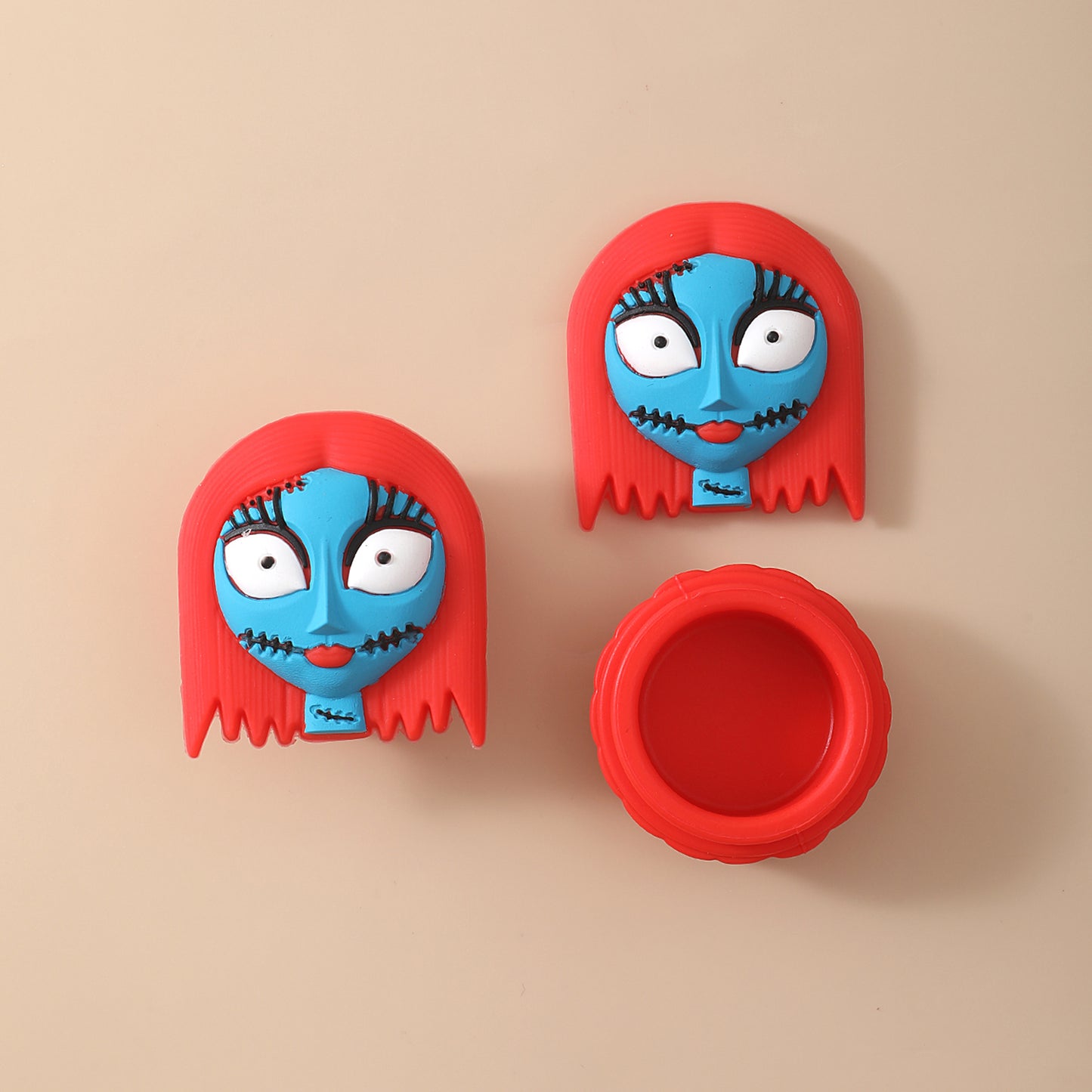 Safe Silicone Unique Shape Essential Oil Storage Cases