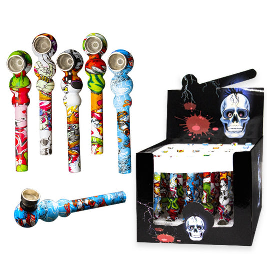 Water Transfer Printing Pipe Glass Smoking
