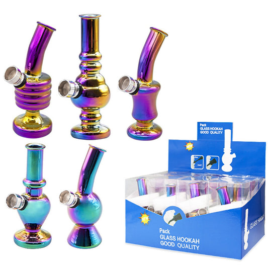 Glass Hookah Rainbow 120MM Bong Waterpipe