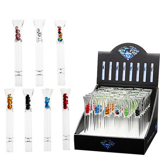 Glass Tip Clear 2 in 1 OG Glass Chillum