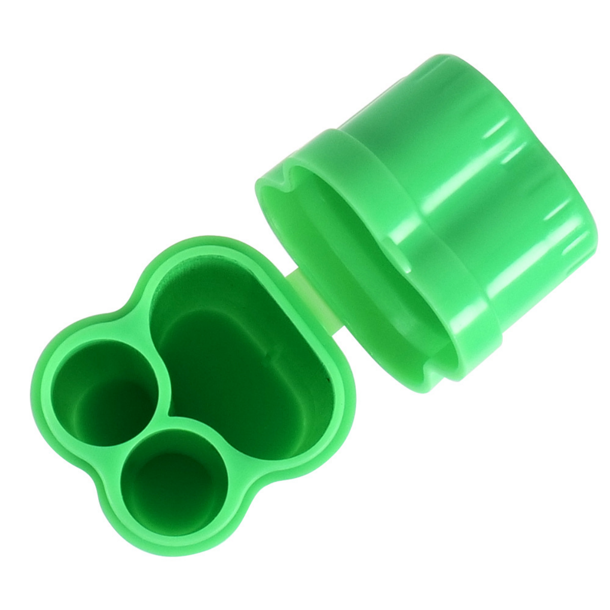 Plastic Flip-Top Pre-Rolled Cone And Lighter Storage Cases