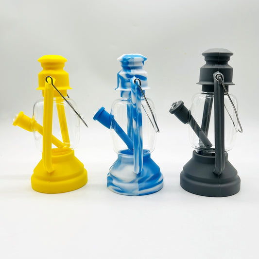Kerosene Lamp Silicone Hookah Portable Bong