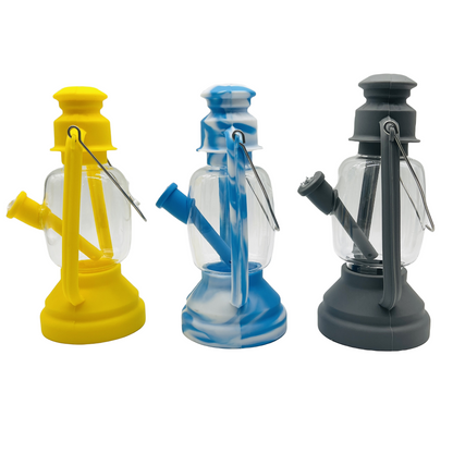 Kerosene Lamp Silicone Hookah Portable Bong