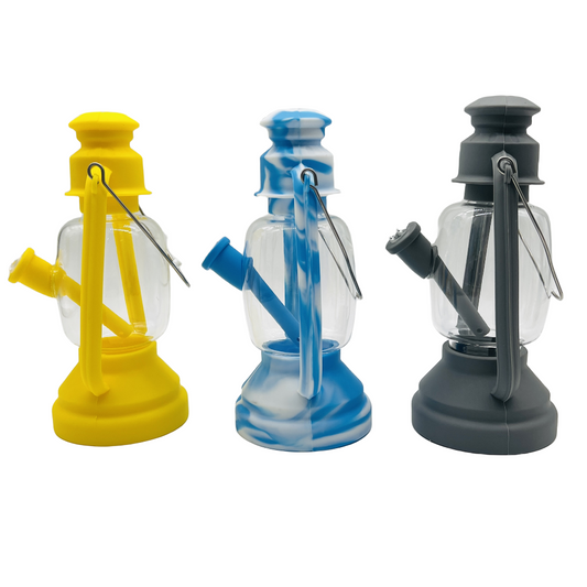 Kerosene Lamp Silicone Hookah Portable Bong