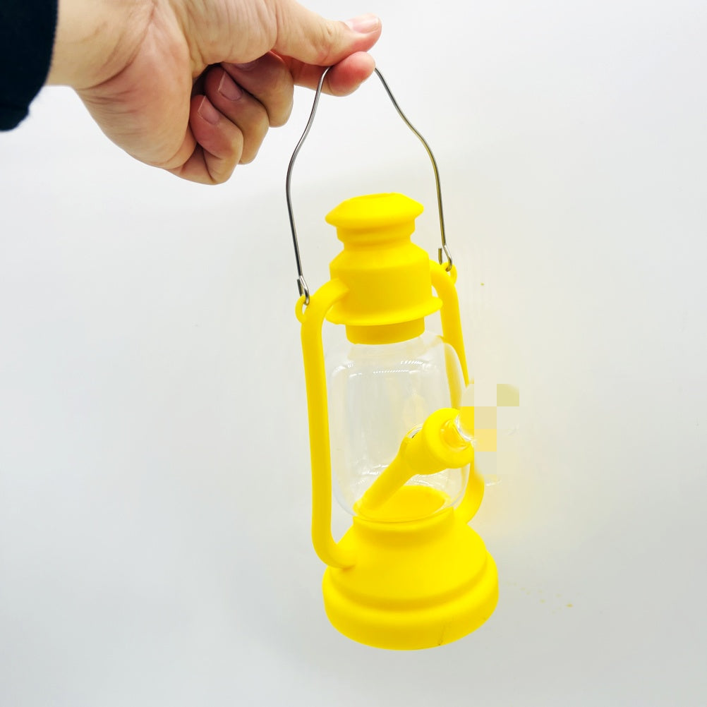 Kerosene Lamp Silicone Hookah Portable Bong