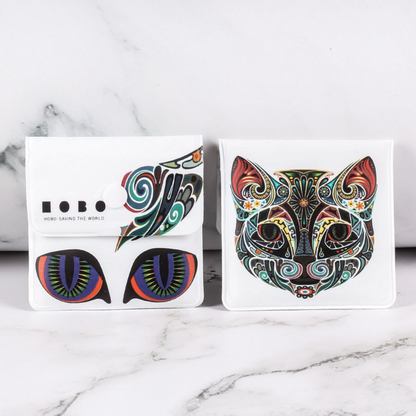 High Temperature Resistant Mini Portable Pocket Ashtray