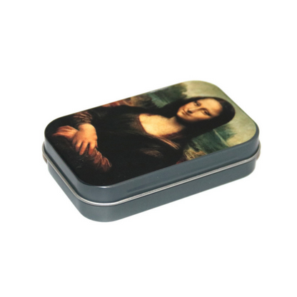Tinplate Printed Marijuana and Tobacco Storage Case